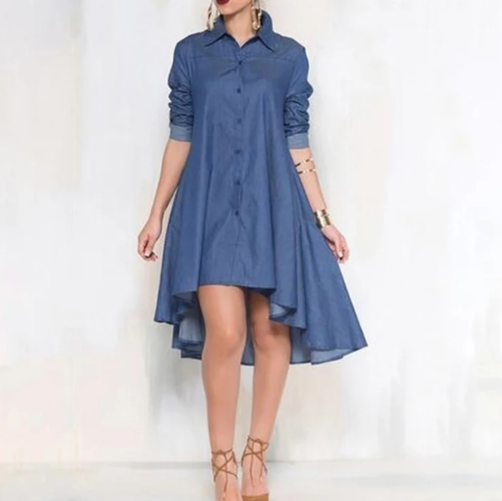 Denim dress